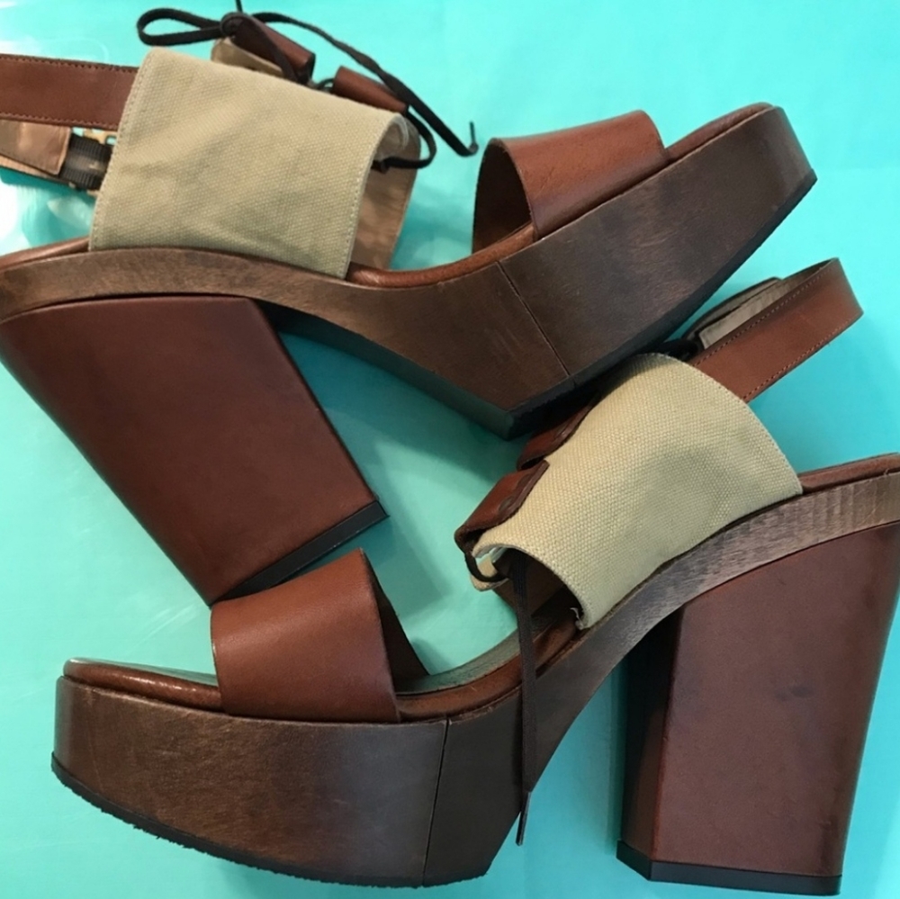 Robert Clergerie platform shoes